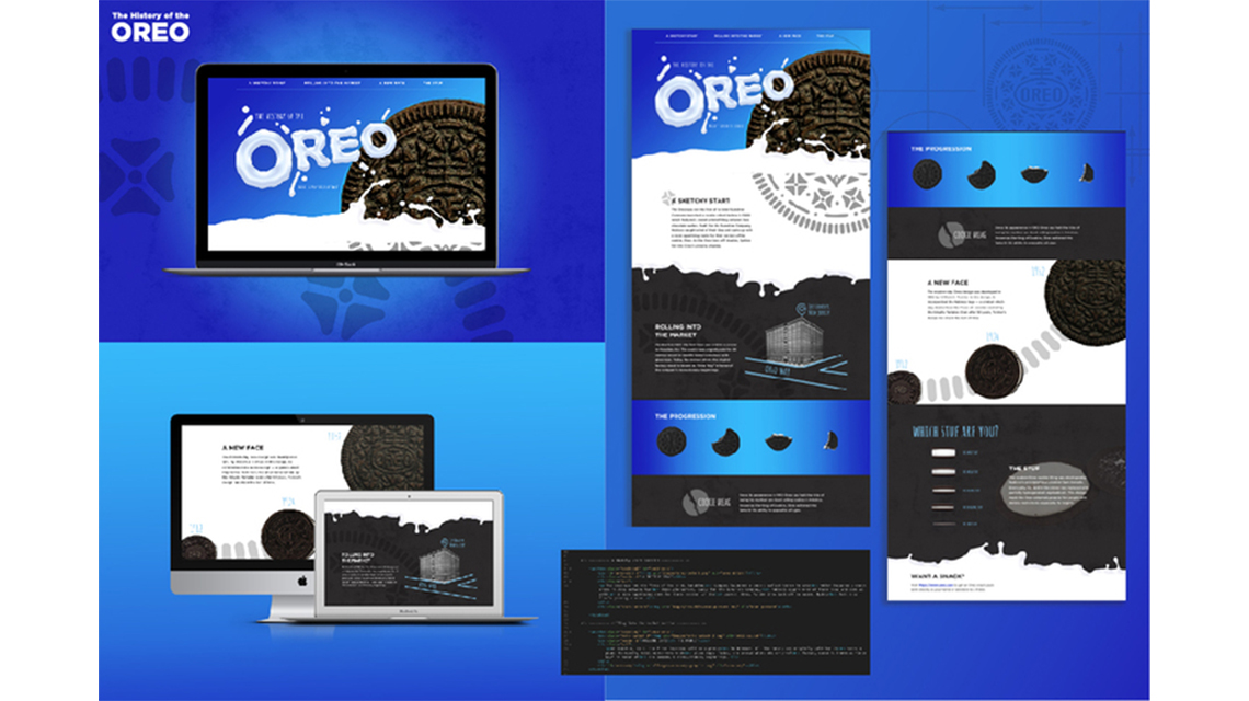 Website about Oreo Cookies 